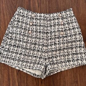 Tweed Shorts